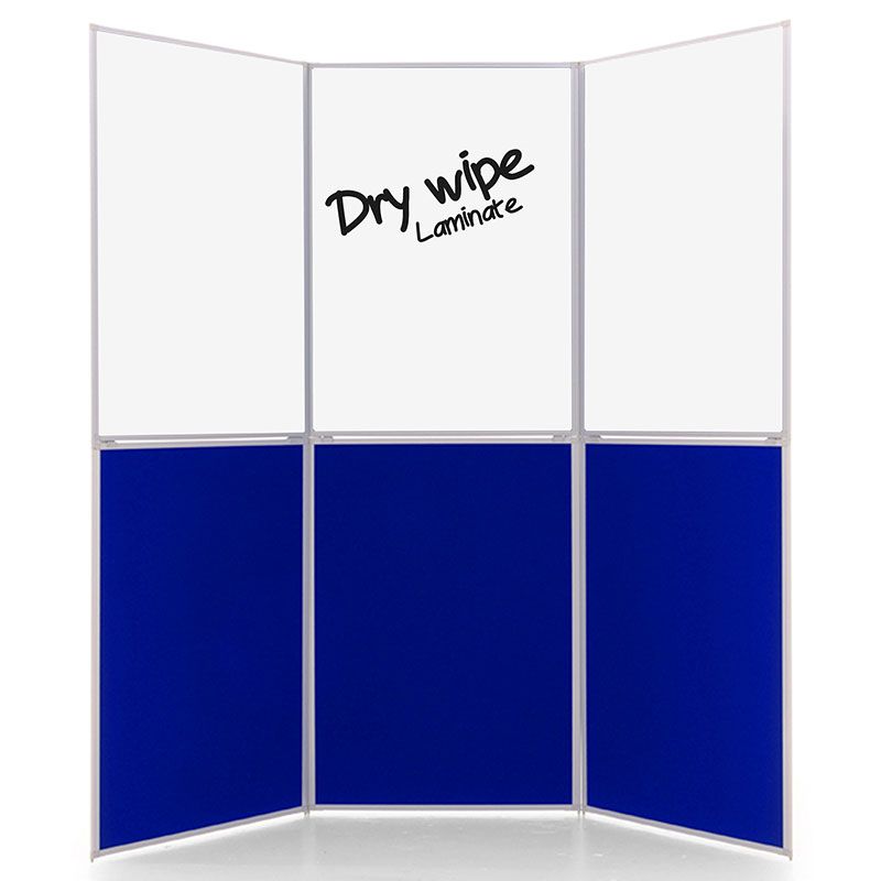 Dry Wipe 6 Panel Display Boards