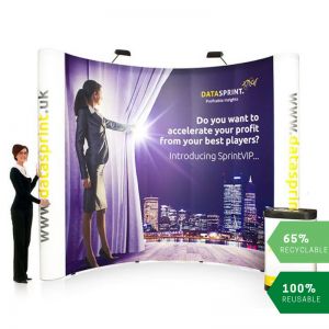 4x2 Jumbo Pop Up stand Height