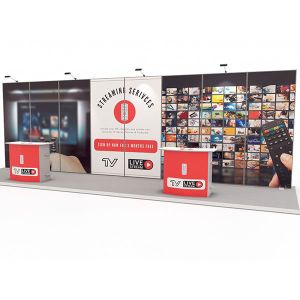 8m Exhibit Modular Exhibition Wall