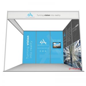 3m x 3m shell scheme graphic panels