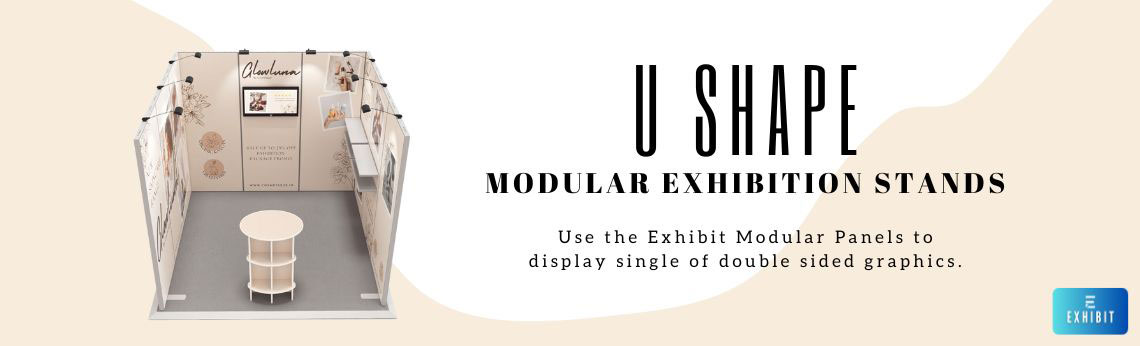 U Shape Modular Exhibition Stand 