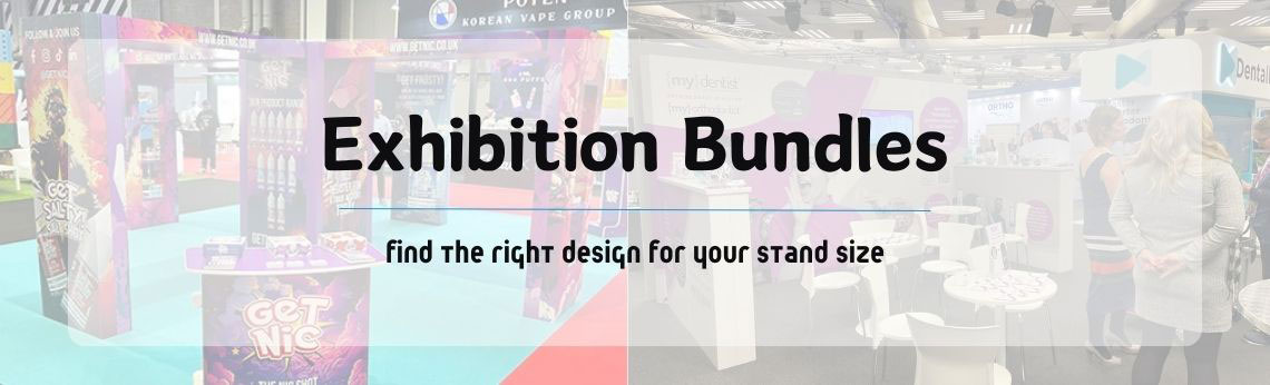 Exhibition bundles in sizes from 2m - 10m 