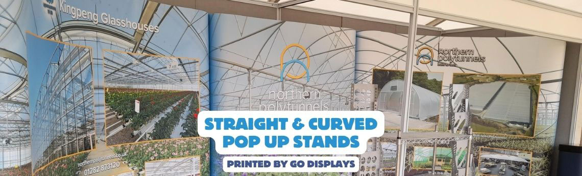 Straight & Curved Pop Up Stands