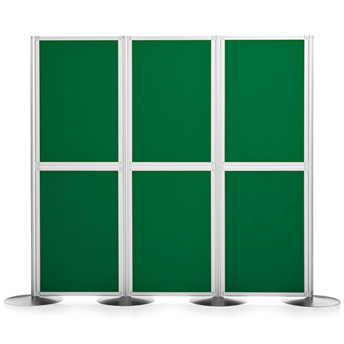 Modular loop nylon display panels from Universal range