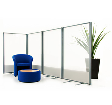 glazed office partitions, manufactured to order by Go Displays